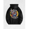 Cartoon Rat Graphic Hoodie 100% Cotton US Warehouse 7 ColorsColor: