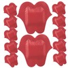 Ipetboom 4sets Self- Patches Lip Shaped for Care Non-irritating Protection