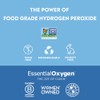 Essential Oxygen Essential Oxygen Food Grade Hydrogen Peroxide, Natural Cleaner,