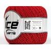 Daphne Metallic Cotton Crochet Thread Red with Silver - 295