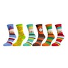 South Park Characters Striped 6 Pack Crew Socks