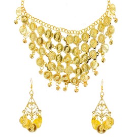 Belly Dance Accessories Women's Belly Dance Jewellery, Fortune Telling Accessories, Gypsy Costume Accessories, Pirate Accessories, Belly Dance Costume Jewellery for Theme Party Carnival, Stainless