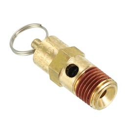 PATIKIL 1/4" Female NPT Safety Valve for Air Compressor Pneumatic Release Valve with 150 PSI Setting Pressure