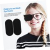 NOLITOY 12pcs Non Woven Fabric Eye Patches for Boys Reusable
