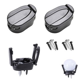 SYEYCW 3 Pcs Golf Ball Retriever for Putter, Plastic Foldable Golf Ball Claw Grabber Pick Up Tool, Lightweight Portable Accessories for Golfers, for Driving Range, Course