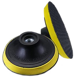 Polishing Disc Magic Pad Sanding Pad Φ75MM Hook and Loop Backing Pad [1/2/5 pieces] Pneumatic Grinder Backing Pad M10 Female Thread Sandpaper Disc Magic Pad (2-PCS)