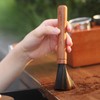 MEION Coffee Grinder Brush, Espresso Brush Tool, Mahogany Coffee Cleaning