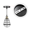 PATIKIL Ceiling Light Plate 90x18x16mm Lighting Fixture Mounting Bracket for