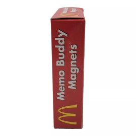 Giftco Vintage McDonald's Memo Buddy Magnets Set Ronald Evil Grimace Giftco 2001 - NEW