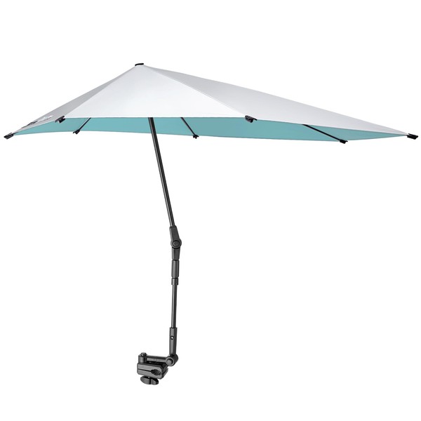 G4Free UPF 50+ Adjustable Chair Umbrella XL with Universal Clamp