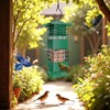 Squirrel Proof Bird Feeder, 3LBS Hanging Bird Feeders for Outdoors,