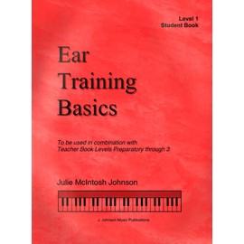 ETB1 - Ear Training Basics Student Book Book/CD - Level 1 - Julie Johnson