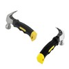 Hotooldo 1 Pcs Small Hammer,8oz Claw Hammer,Stubby Mini Hammer with