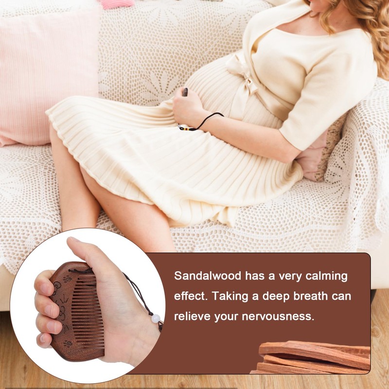 Labor Comb Set, Wooden Birthing Comb Pregnancy Birth Comb Labour