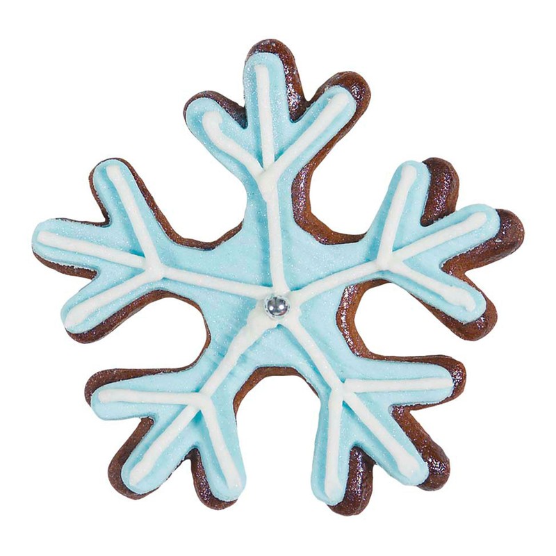 Staedter Snowflake Cookie Cutter, 6 cm, Stainless Steel, Silver