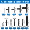VOSSOT 113 Piece Hose Connector Set – 12 Sizes for