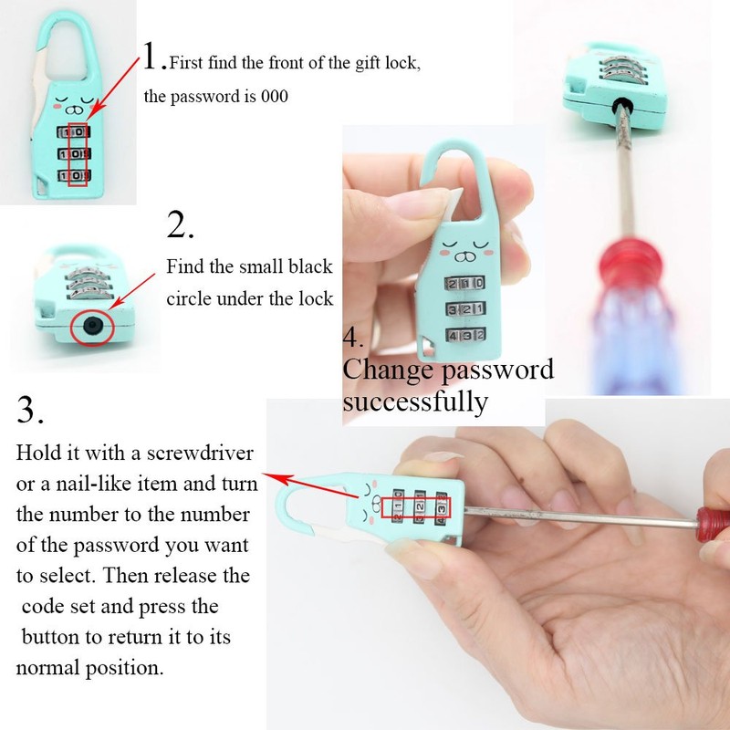Padlocks Waterproof Padlocks 2" Padlock Outside Weatherproof 8 Keys Included