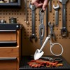 Mini Shovel Multitool Keychain, Wrench Spanner Tool, Novelty Repair Keyring