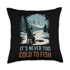 It’S Never Too Cold To Fish, Ice Fish Fisherman Ice