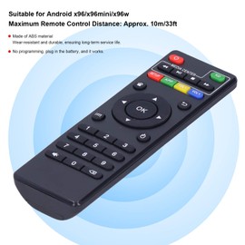 ciciglow TV Remote Control Portable TV Box IR Controller Remote Control Replacement Without Programming or Setting for Android X96/x96mini/x96w