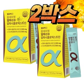 Healthy Hug Alpha CD Effects Alpha CD One Day Fit Alpha Cyclodext Alpha CD Effects 2 Boxes / 헬씨허그 알파cd효능 알파cd원데이핏 알파시클로덱스트 알파시디효능 2박스