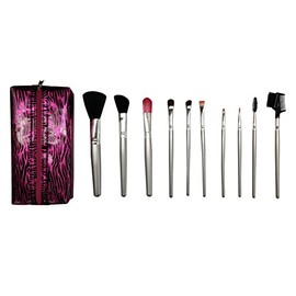 Cameo Professional Brush and Pouch Set, 10 Piece