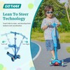 Gotrax KS3 Kids Kick Scooter, LED Lighted Wheels, Adjustable Height