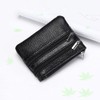 Small Cute Genuine Leather Wallet,Soft Mini Coin Purse with Key