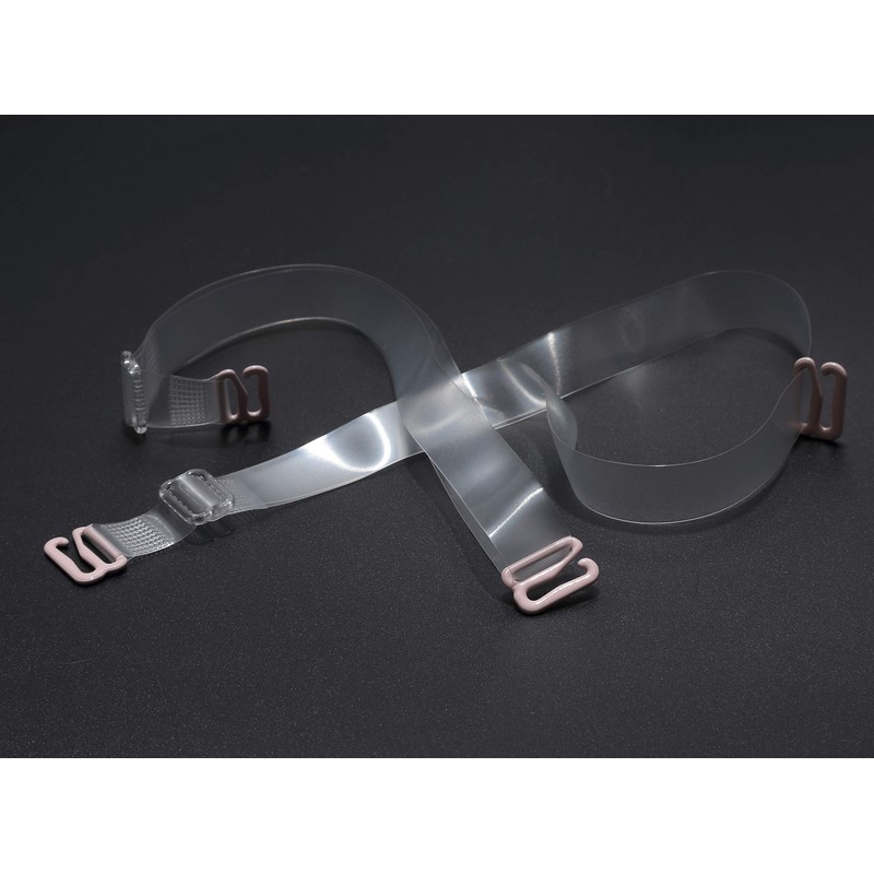 Transparent Bra Straps Clear Bra Straps Invisible Removable Soft Replacement