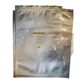 10 - Mylar Zipper 5 Gallon Bags (20x30) and 10-2000cc Oxygen Absorbers with Freshness Pill/Eye for Dried Dehydrated and Long Term Food Storage