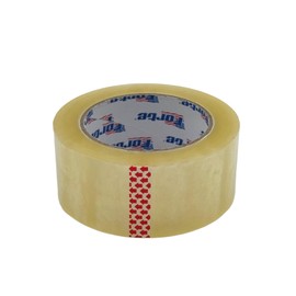 AVG Packaging Supplies Clear Packing Tape (2” x 110 Yds. / Roll), 2.6Mil - Acrylic Carton Sealing Tape, Adhesive Boxing Tape, Heavy Duty Sealing Industrial Tapes for Business & Shipping (72 Rolls)