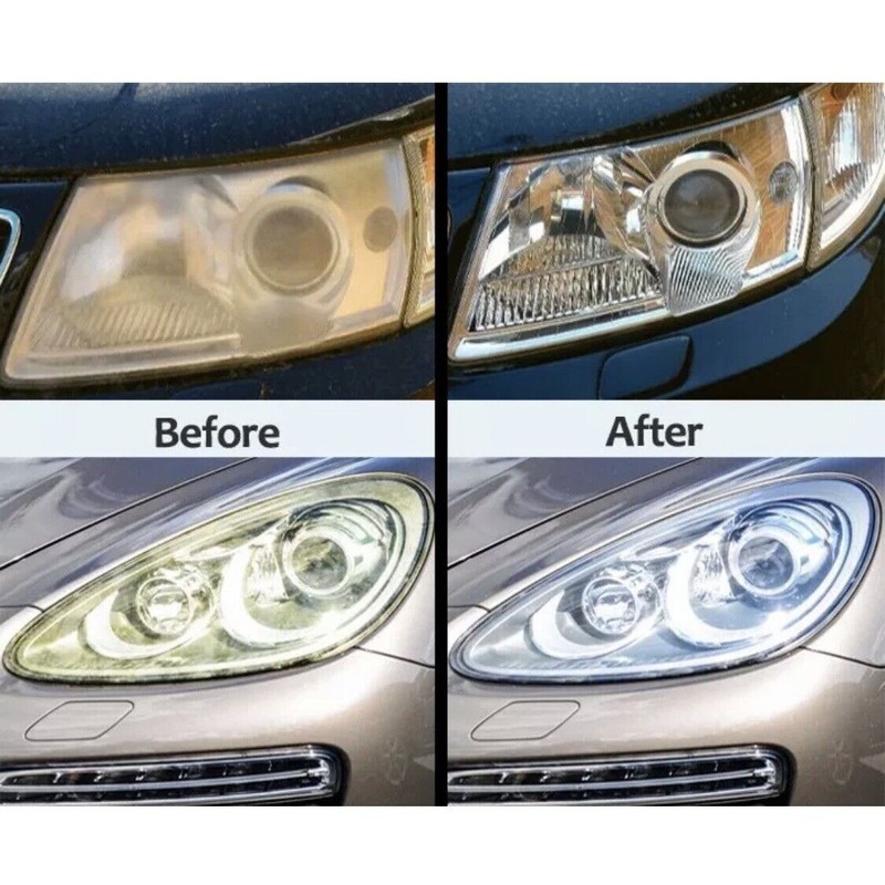 Turtle Wax 4PK! Headlight Lens Restoration Repair Kit Clear Lights