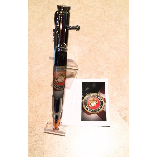 Handmade MC4 OFFICIAL LICENSED US MARINES Corp Pen Blank (BLANK