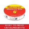 Starrett Tape Measure Stix with Adhesive Backing - Mount to