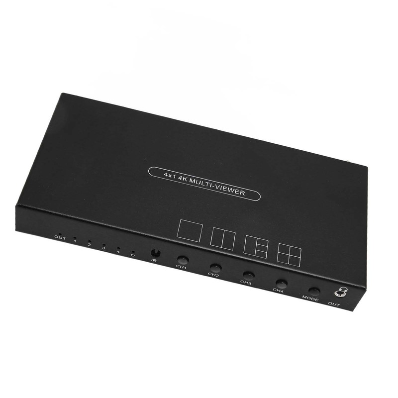 HD Multimedia Interface Multi Viewer Switch 4 Channel 4K HD