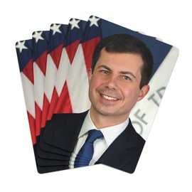 Brian Bula Pete Buttigieg Playing Cards Fun Pete Buttigieg Poker Cards Buttigieg Cards