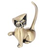 Cat God Ring Holder Cat God Design Zinc Alloy Sturdy