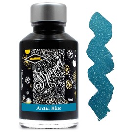 Diamine - Shimmering Fountain Pen Ink, Arctic Blue 50ml
