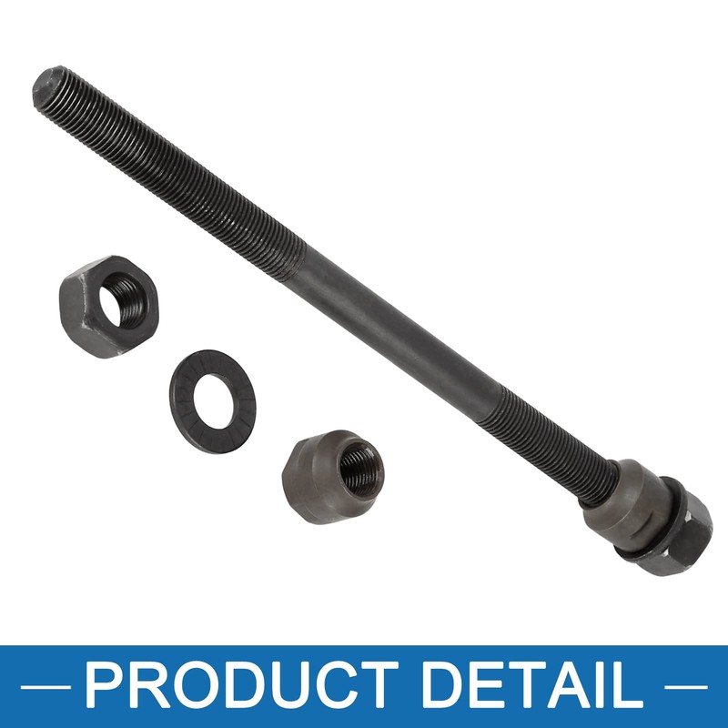 A ABSOPRO Bicycle 9.5 mm rear axle with 6 mm