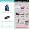 UANTIN DisplayPort to Dual HDMI Adapter | 4K 60Hz DP