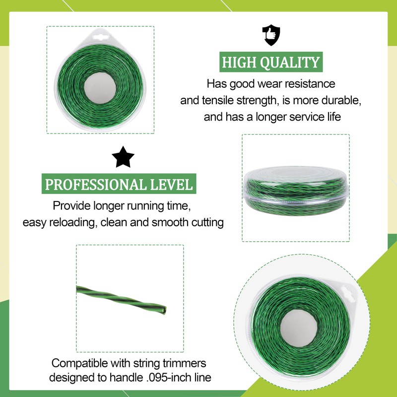 A AIRMACHIN AL2470B String Trimmer Line for EGO String Trimmer,