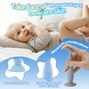 3-Pack Diaper Cream Spatula - Soft Silicone Butt Paste Spatula