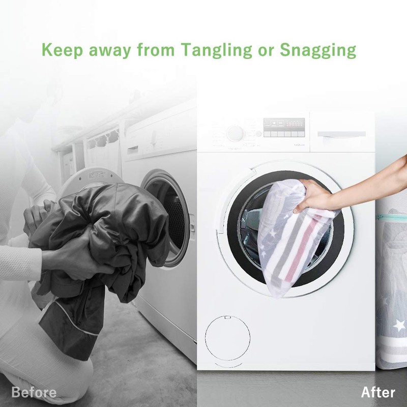 OTraki Laundry Bags for Washing Machine, Pack of 2, 40