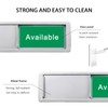 Testing In Progress/Available Sign,Do Not Disturb Door Indicator for Labs,