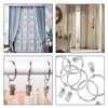 KaiYi Curtain Ring Clips, Curtain Clip Hooks, Opening Design, Inner