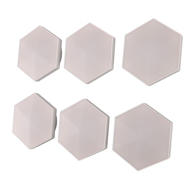 6PCS Hexagon Lights for Wall WiFi APP RGB Music Sync
