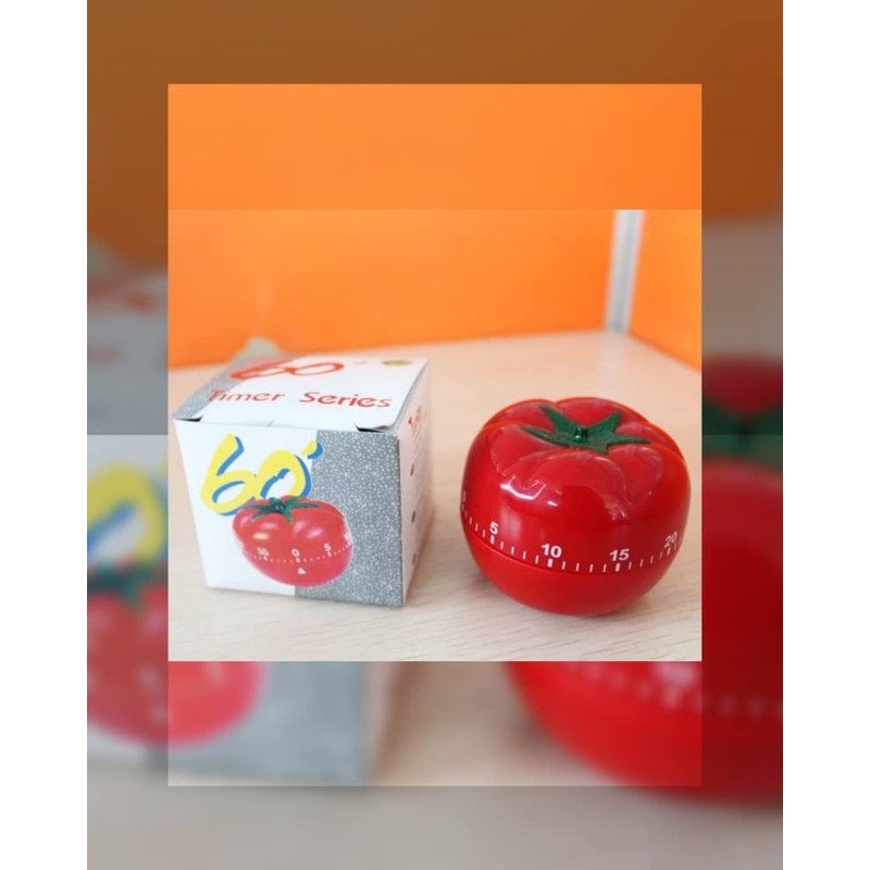 CAASFOOY 2 Pcs Kitchen Timer Mechanical Pomodoro Counter Toy Count