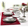 24 Piece Dinnerware Set-Fine China, Service for 4 by Lorren