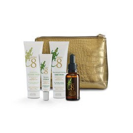 Golden 8 Skincare Essentials Set for Sensitive Skin | Natural Moisture Repair Relief for Irritated Dry Itchy Skin with Australian Crocodile Oil