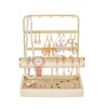 NOBELLUXE Jewellery Organiser – 3-Tier Jewellery Stand with T-Bar Bracelet